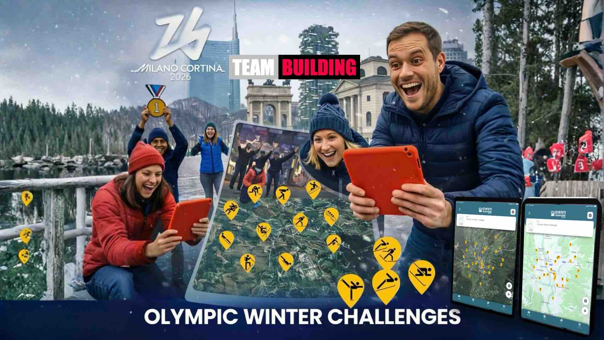 TEAM BUILDING SPORTIVO PER LE OLIMPIADI